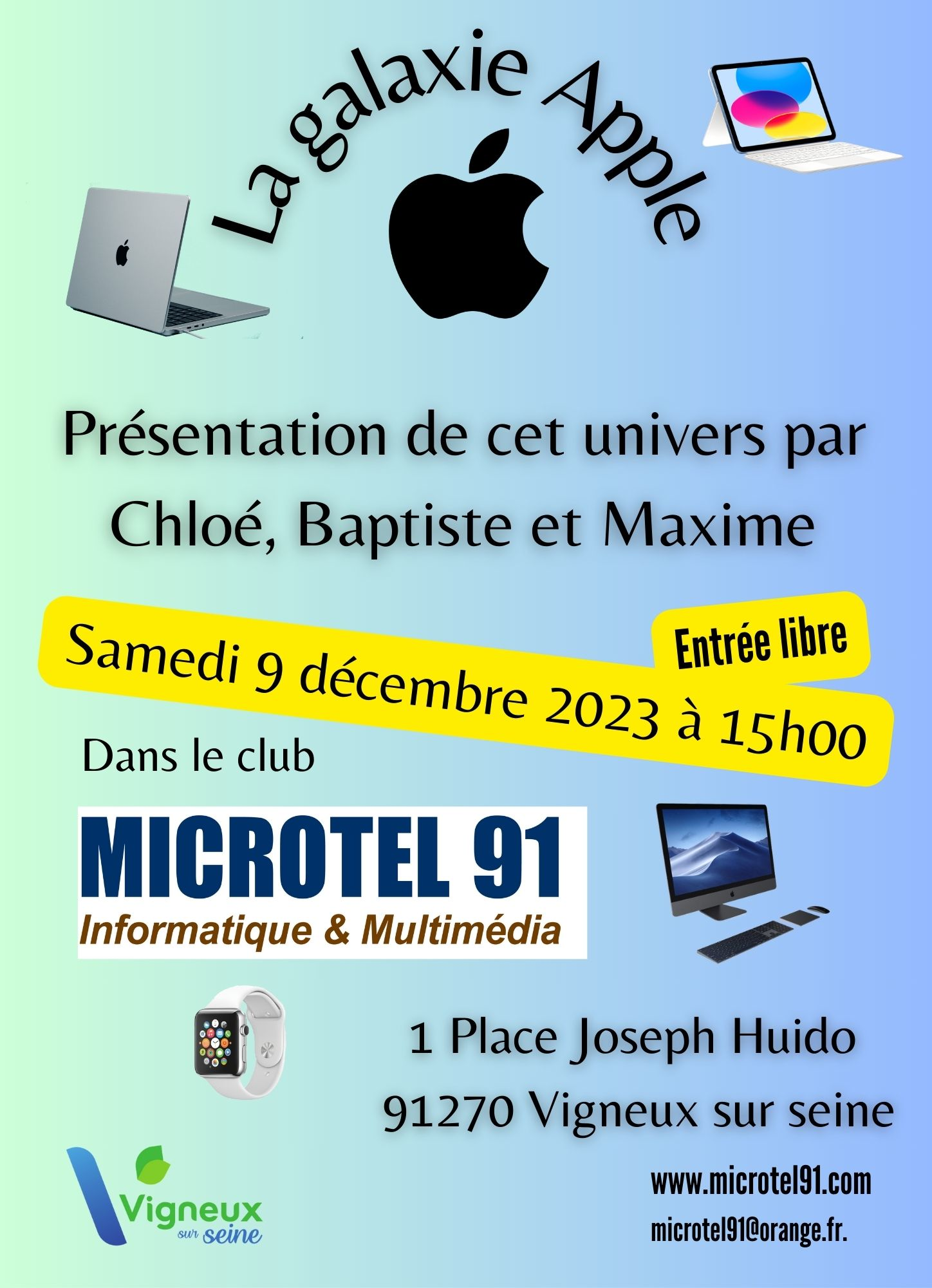 Affiche presentation PTE